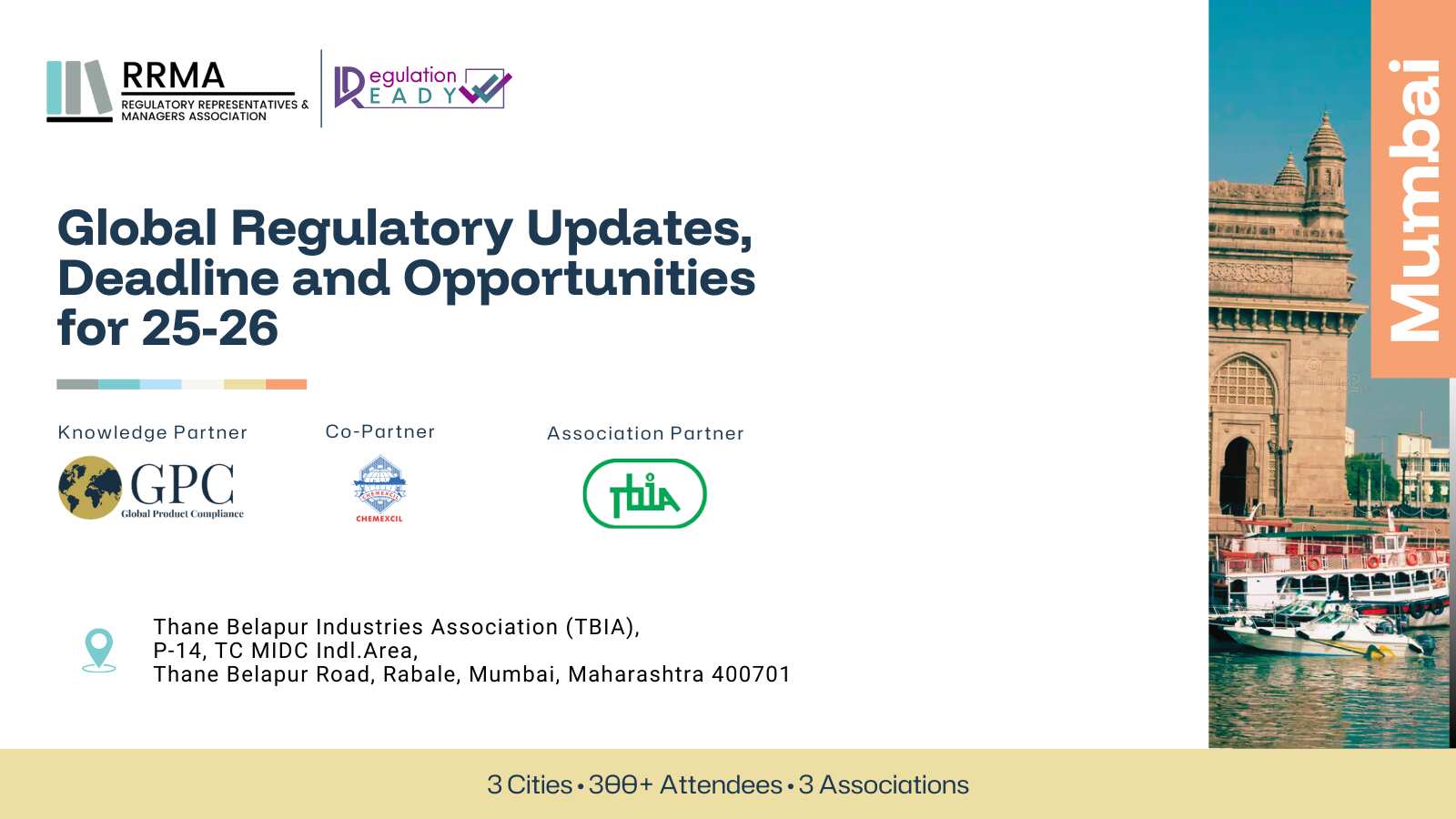 Global Regulatory Updates: Deadlines & Opportunities for 2025-26 at Mumbai